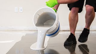 How to Properly Mix Epoxy for Floors  No Soft Spots [upl. by Buckie]