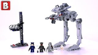 LEGO First Order ATST Set 75201 Review [upl. by Ggerg]