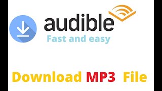 How to download and convert audible books to MP3 2021 New Way Easiest ever [upl. by Kevan]