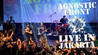 HD AGNOSTIC FRONT  FOR MY FAMILY LIVE IN JAKARTA [upl. by Konrad]