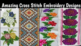 Amazing Cross Stitch Embroidery DesignsCross Stitch Designscookncraftainment [upl. by Longan706]