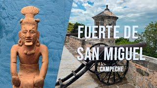 Fuerte de San Miguel y su fascinante Museo de Arqueología Maya en Campeche [upl. by Hong]