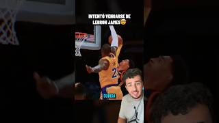 Intentó vengarse de LeBron James😱nba baloncesto nbaespaña [upl. by Ahsatniuq]