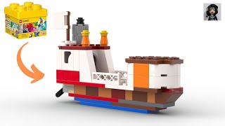 BOAT Lego classic 10692 ideas How to build [upl. by Behlke]