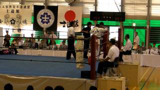 31st Shidokan Karate Strong Open Tournament  MW Glove Karate Semi Final2 [upl. by Anirbac995]