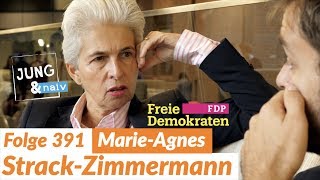 Stellv FDPVorsitzende MarieAgnes StrackZimmermann  Jung amp Naiv Folge 391 [upl. by Clay]