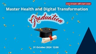 Diploma uitreiking Master Health and Digital Transformation [upl. by Anilahs]