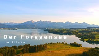 Forggensee im Allgäu  Stauseen in Bayern  4K [upl. by Naj836]