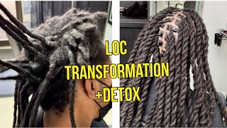 LOC TRANSFORMATION  DETOX  Start to finish [upl. by Pentheam86]