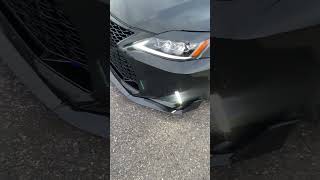 Lexus is250 4IS bumper conversion with custom DRLs [upl. by Nnyllaf844]