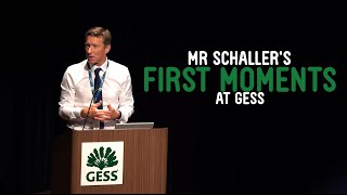 GESS  International School Singapore  New Principal Andreas Schaller Well Onboard [upl. by Laith]