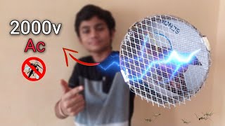 How To Make led bulb mosquito killer Science projects working machine 2000v ac current [upl. by Meeker]