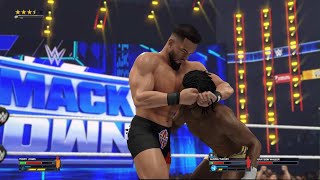 Austin Theory vs Teddy Jones SmackDown highlights Aug 16 2024 [upl. by Sivar]