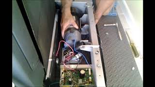 REPLACING A C2300 NORDICTRACK TREADMILL DRIVE MOTOR [upl. by Esinyl]