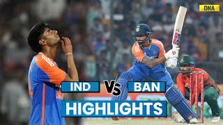 Ind Vs Ban Highlights Hardik Arshdeep Help India Defeat Bangladesh By 7 Wickets [upl. by Hubert290]