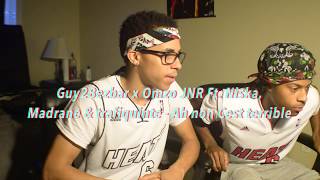 Guy2Bezbar x Omzo JNR Ft Niska Madrane amp trafiquinte  Ah non Cest terrible REACTION wFREESTYLE [upl. by Lipson14]