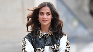 Alicia Amanda Vikander is a Swedish actress beautiful Actress in the world  Fashion style life [upl. by Refinnaj945]