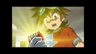 Digimon Fusion Shoutmon Digivolves English Dub [upl. by Cthrine]