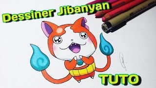 Dessiner Jibanyan de Yokai Watch  Etape par étape Tutoriel fr [upl. by Pega752]