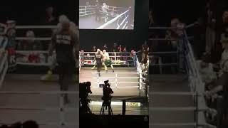 JIMMY SWEENEY TKOS COLIN FREAKSHOW FLETCHER AT BKB14 BARE KNUCKLE BOXING EXCLUSIVE [upl. by Gnaoh]