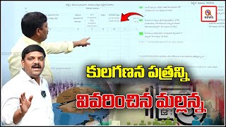 Mallanna Explains the Caste Census DocumentI Shanarthi Telangana [upl. by Fates]