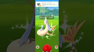 Getting Lucky With ✨Shiny Milotic in pokemongo [upl. by Irahc]