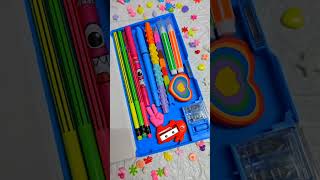 Filling 90s Pencil Cases backtoschool schoolsupplies pencilcase filling 90s stationery tik [upl. by Oetomit]