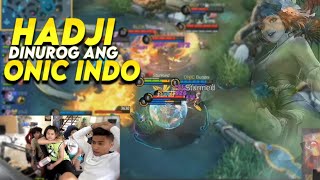 HADJI DINUROG ANG ONIC INDO BLACKLIST VS ONIC ID  GAME 1 [upl. by Norm90]