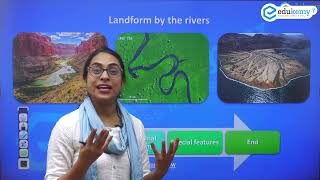 Landforms Made by Rivers  Physical Geography Lecture for UPSC CSE Prelims  Mains  Edukemy [upl. by Ivy]