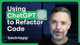 ChatGPT Refactoring Code [upl. by Marga703]