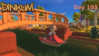 Building a Dock  Episode 103  Dinkum Playthrough [upl. by Cindi]