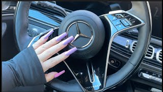 ASMR FAST CAR TAPPING  Mercedes Maybach Truck GLS600 4Ma [upl. by Theall496]