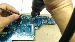 How to repair main board Compaq CQ42 dead totally [upl. by Llennaj]