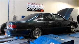 LS3 Impala SS on the dyno after swap [upl. by Ilana]