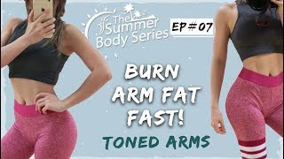 Burn ARM FAT Fast Toned Arms Workout [upl. by Lenhart]