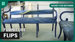 Bench Chair Makeover  Money For Nothing  Reality TV [upl. by Tnahsin]