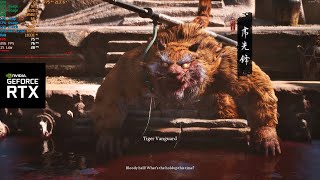 Black Myth Wukong  Tiger Vanguard Boss Fight  RTX 4070 Ti [upl. by Miharbi]