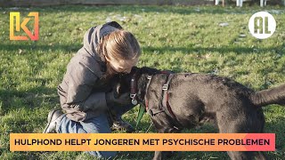 Psychosociale hulphond helpt jongeren met complexe ggzproblematiek zoals PTSS en eetstoornissen [upl. by Ennovihc]