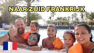 VAKANTIE NAAR ZUID FRANKRIJK 🇫🇷  VERTREK EN AANKOMST  De 4 Vloggetiers Familievlog [upl. by Dodge210]