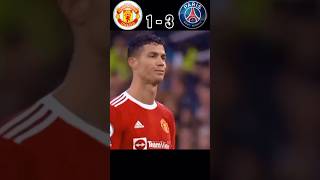 Manchester United vs PSG  Ronaldo vs Messi Mbappe Neymar [upl. by Alaham]