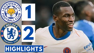 ⚪Leicester city vs Chelsea 12  All Goals amp Extended HIGHLIGHTS  Premier League [upl. by Sunderland]