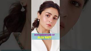 Alia Batt’s Skin Undertone Secrets aliabhatt shorts viralshorts beauty skintones [upl. by Iana]