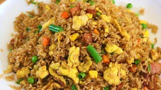 BETTER THAN TAKEOUT AND EASY  Egg Fried Rice Recipe [upl. by Fausta263]