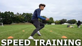 How To Improve Explosive Speed  Get FAST For Football With These Drills [upl. by Hetti83]