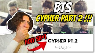 South African Reacts To BTS방탄소년단  Cypher Pt2 Triptych [upl. by Keryt479]