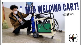 MIG Welding Cart  용접카트 ┃ OOOO [upl. by Sweyn]