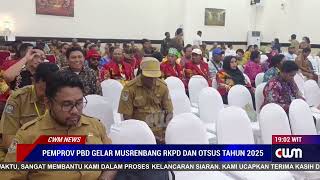 PEMPROV PBD GELAR MUSRENBANG RKPD DAN OTSUS TAHUN 2025 [upl. by Oaks700]