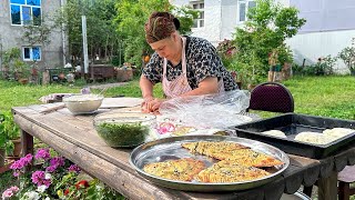 OMA KOCHT KEKSE  REZEPT FÜR GEMÜSE UND LAMMFLEISCH  LÄNDLICHES ENTSPANNENDES DORF [upl. by Willetta]