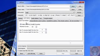 How to encode  convert videos using x265 GUI [upl. by Onaireves]