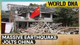 World DNA LIVE At least 111 after deadly earthquake hits Chinas remote northwest  WION [upl. by Annayar230]